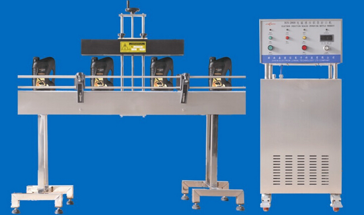 induction sealing machine linear automatic equipped with cap